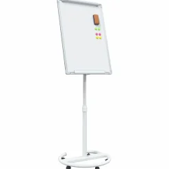 vidaXL Pizarra blanca magnética Manual y 62 x 62,5 x 197 cm EPS Gris Sale