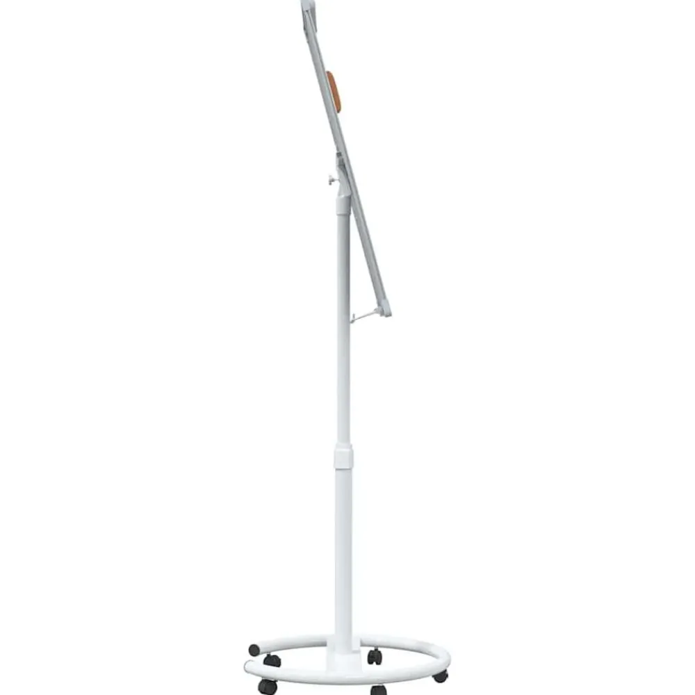 vidaXL Pizarra blanca magnética Manual y 62 x 62,5 x 197 cm EPS Gris Sale