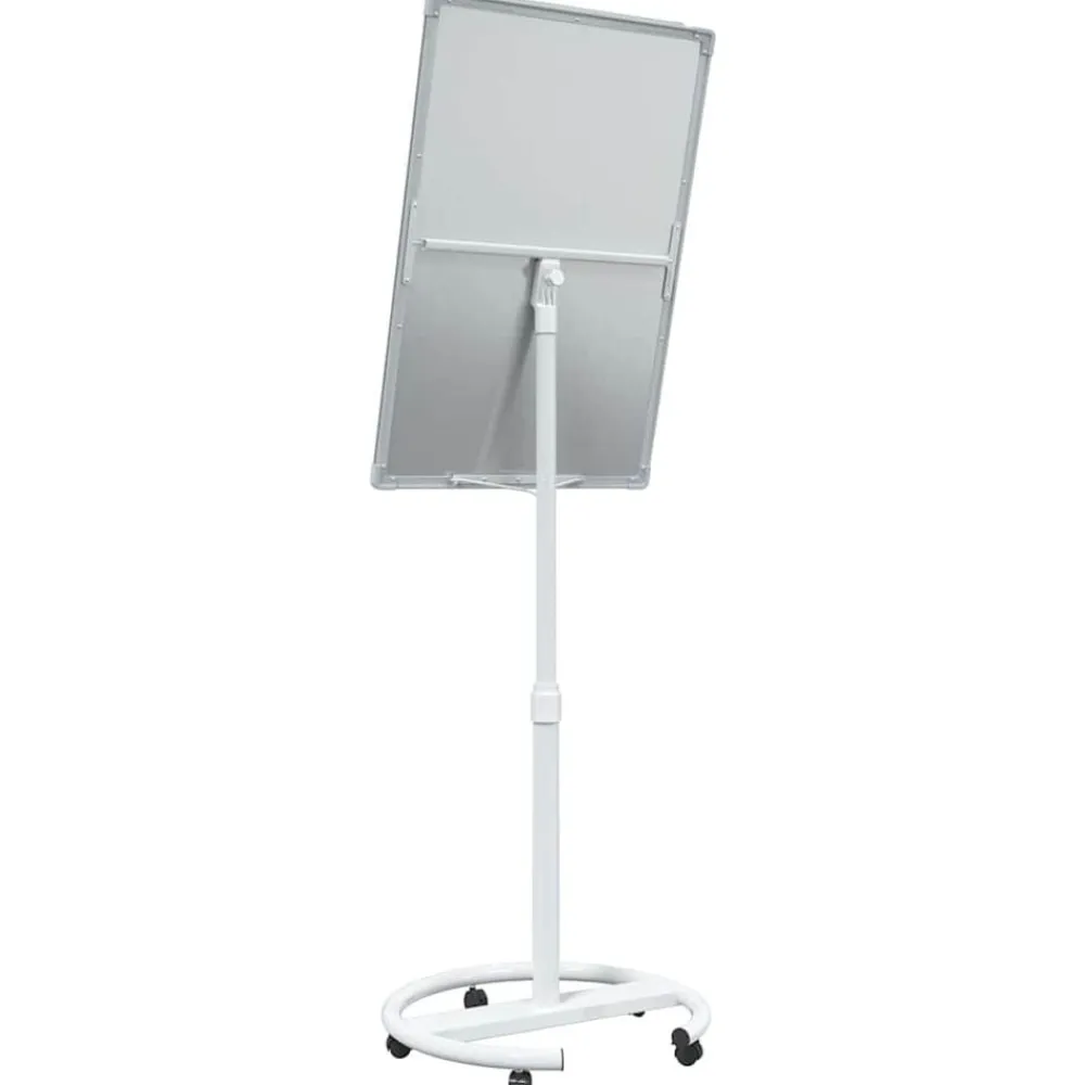 vidaXL Pizarra blanca magnética Manual y 62 x 62,5 x 197 cm EPS Gris Sale