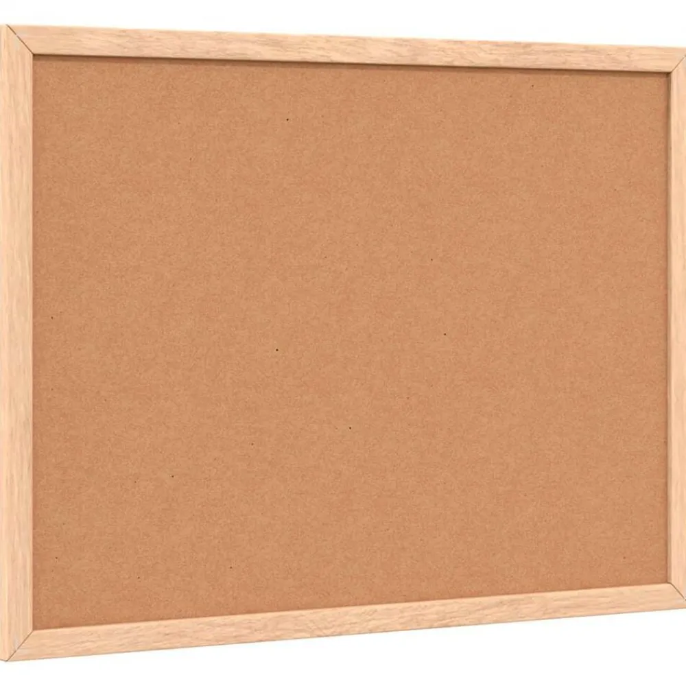 vidaXL Pizarra con marco de madera maciza de pino negra 40x30 cm Best