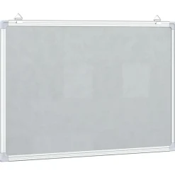 vidaXL Material De Oficina-Pizarra magnética aluminio 40x30x1,7 cm