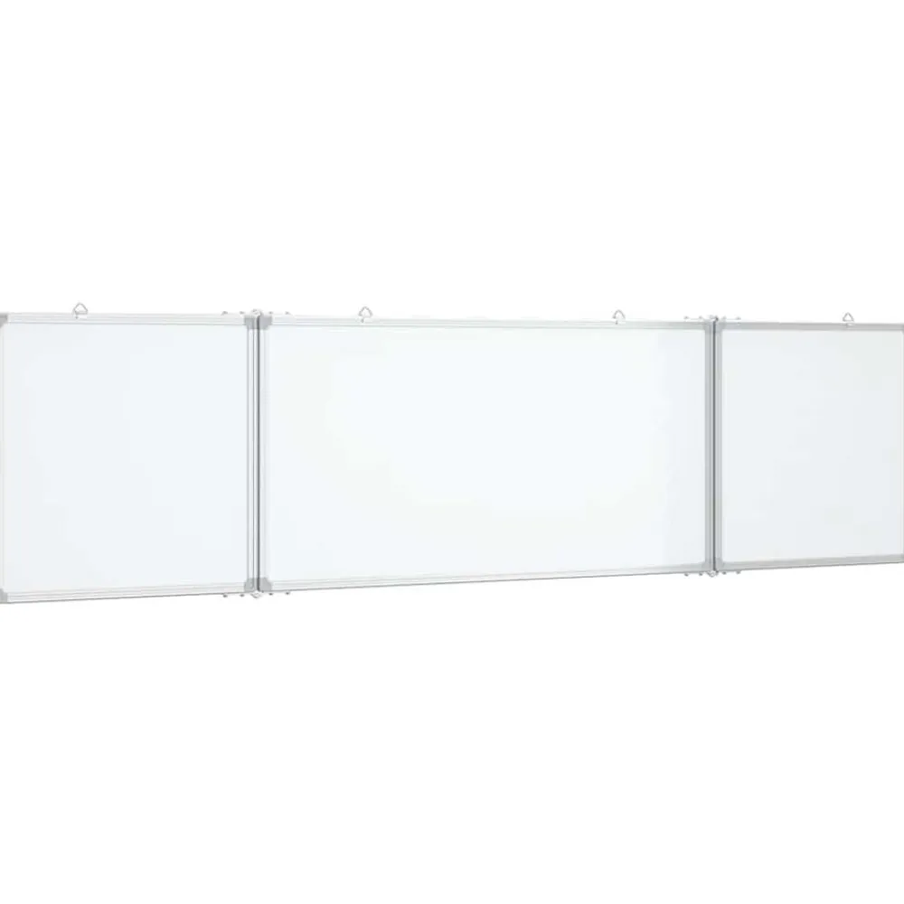 vidaXL Pizarra magnética plegable aluminio 160x40x1,7 cm Best