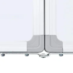 vidaXL Pizarra magnética plegable aluminio 160x40x1,7 cm Best