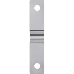 vidaXL Accesorios De Bricolaje-Placa de Impacto 2 pcs Plateado 50 x 10 x 1,2 mm Hierro