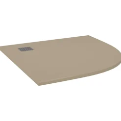 vidaXL Plato de ducha SMC marrón 90x90 cm Marr&oacute;n Outlet