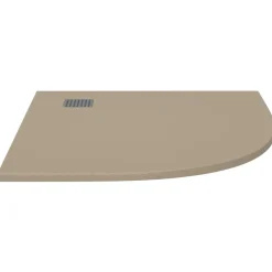 vidaXL Plato de ducha SMC marrón 90x90 cm Marrón Outlet