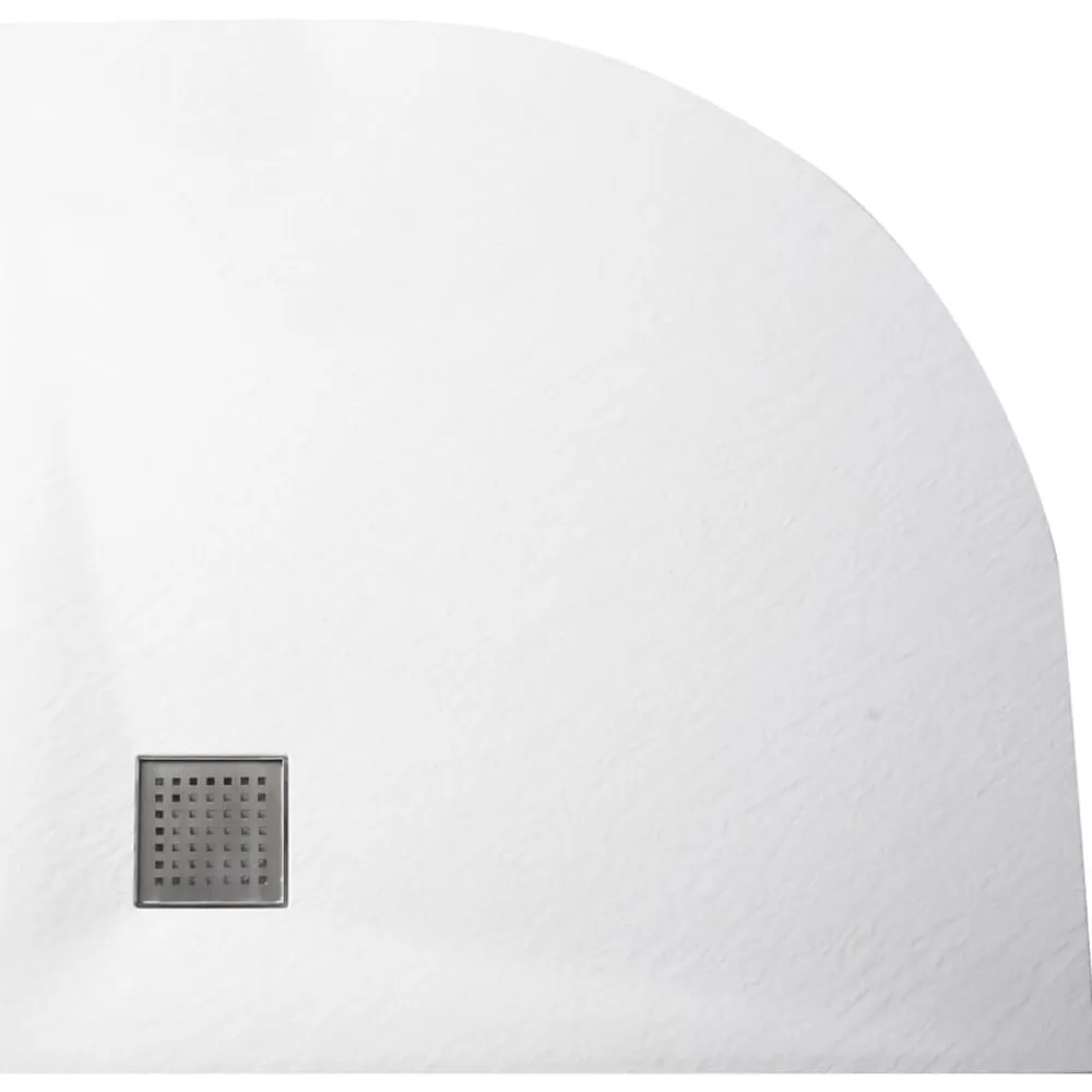 vidaXL Plato de ducha SMC 90x90 cm Blanco Clearance