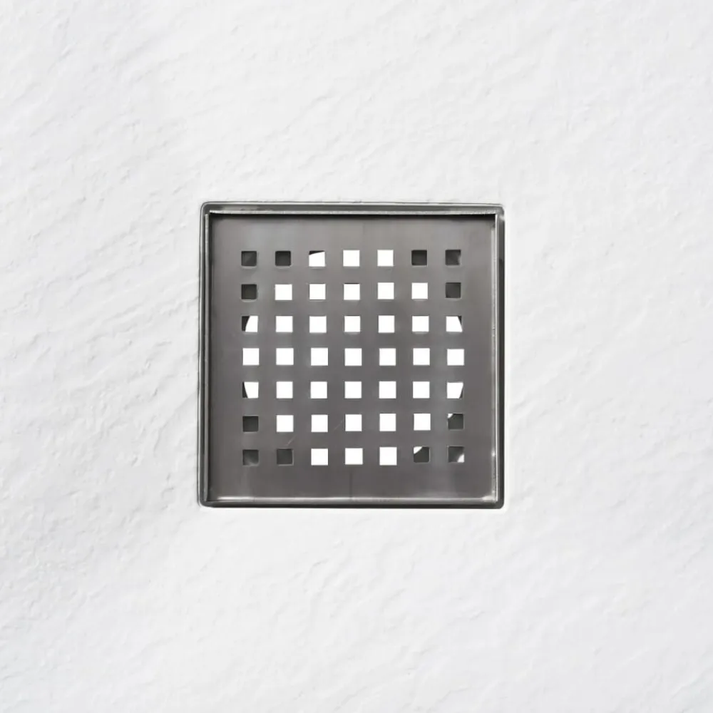 vidaXL Plato de ducha SMC 90x90 cm Blanco Clearance