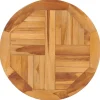 vidaXL Plato giratorio para mesa de madera maciza de teca Outlet