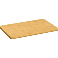 vidaXL Platos de desayuno 6 uds bambú 22x14x0,8 cm New