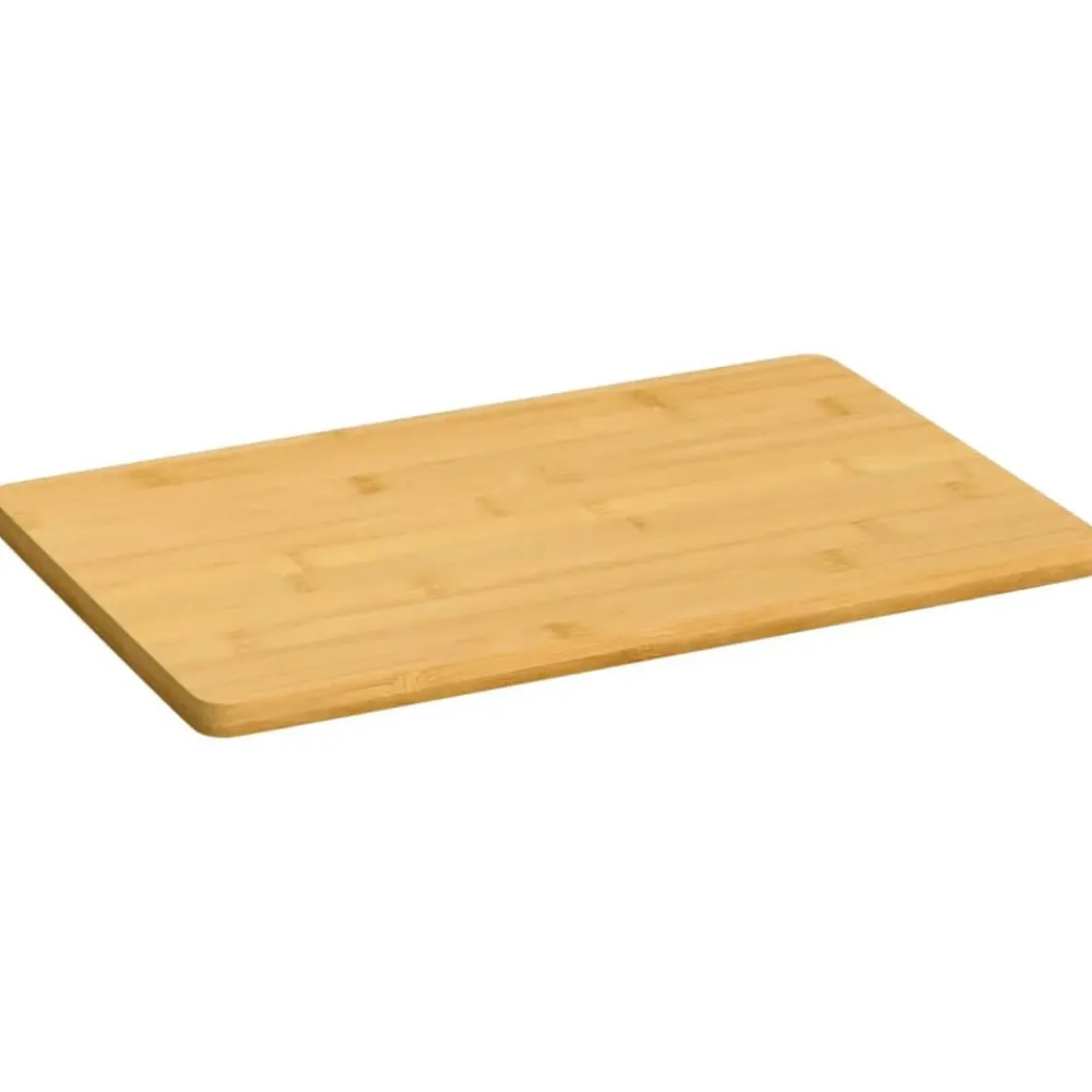 vidaXL Platos de desayuno 6 uds bambú 22x14x0,8 cm New