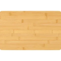 vidaXL Platos de desayuno 6 uds bambú 22x14x0,8 cm New