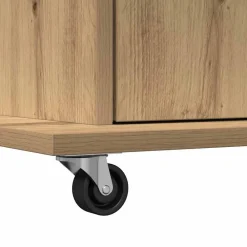 vidaXL Podio Roble artesanal 55 x 55 x 107 cm Madera de ingeniería Roble artisan Best