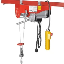 vidaXL Manipulación De Materiales-Polipasto eléctrico 1000 W 300/600 kg