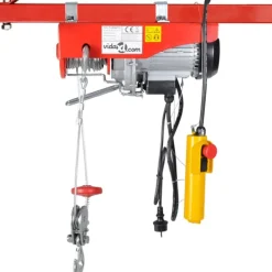 vidaXL Manipulación De Materiales-Polipasto eléctrico 1000 W 200/400 kg