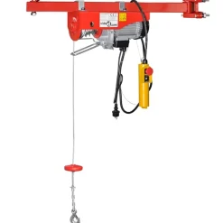 vidaXL Manipulación De Materiales-Polipasto eléctrico 1300 W 400/800 kg