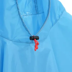 vidaXL Poncho de lluvia con capucha diseño 2 en 1 223x145 cm Azul Online