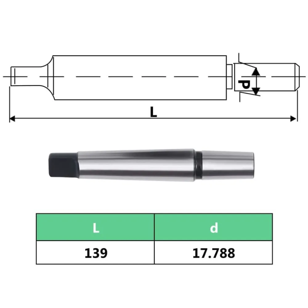 vidaXL Portabrocas de liberación rápida MT2-B18 rango de sujeción 16mm Online
