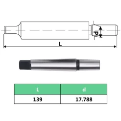 vidaXL Portabrocas de liberación rápida MT3-B18 rango de sujeción 16mm Discount