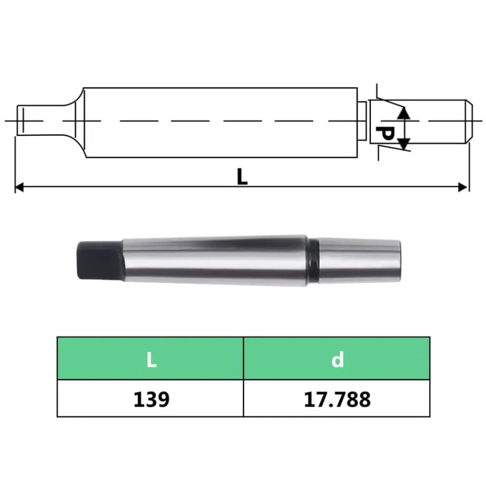 vidaXL Portabrocas de liberación rápida MT3-B18 rango de sujeción 16mm Discount