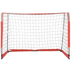 vidaXL Portería de fútbol acero 184x91x124,5 cm Best
