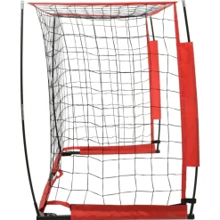 vidaXL Portería de fútbol acero 184x91x124,5 cm Best