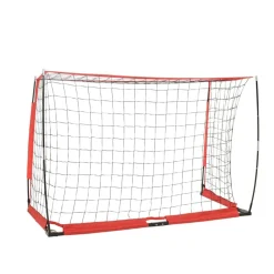 vidaXL Portería de fútbol acero 184x91x124,5 cm Best