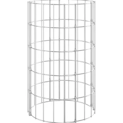 vidaXL Poste circular de gaviones acero galvanizado Ø30x50 cm Sale