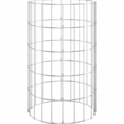 vidaXL Poste circular de gaviones acero galvanizado Ø30x50 cm Sale