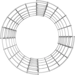 vidaXL Poste circular de gaviones acero galvanizado Ø30x50 cm Sale