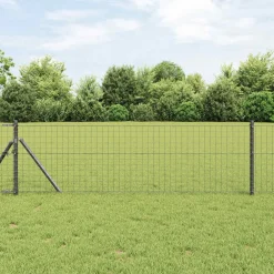 vidaXL Poste de Valla 2 pcs 50 cm Gris Sale