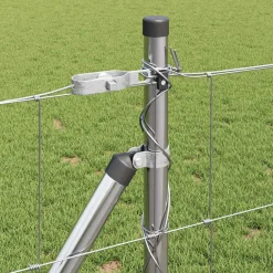 vidaXL Poste de Valla Galvanizado 25 x 0,8 m Acero Online