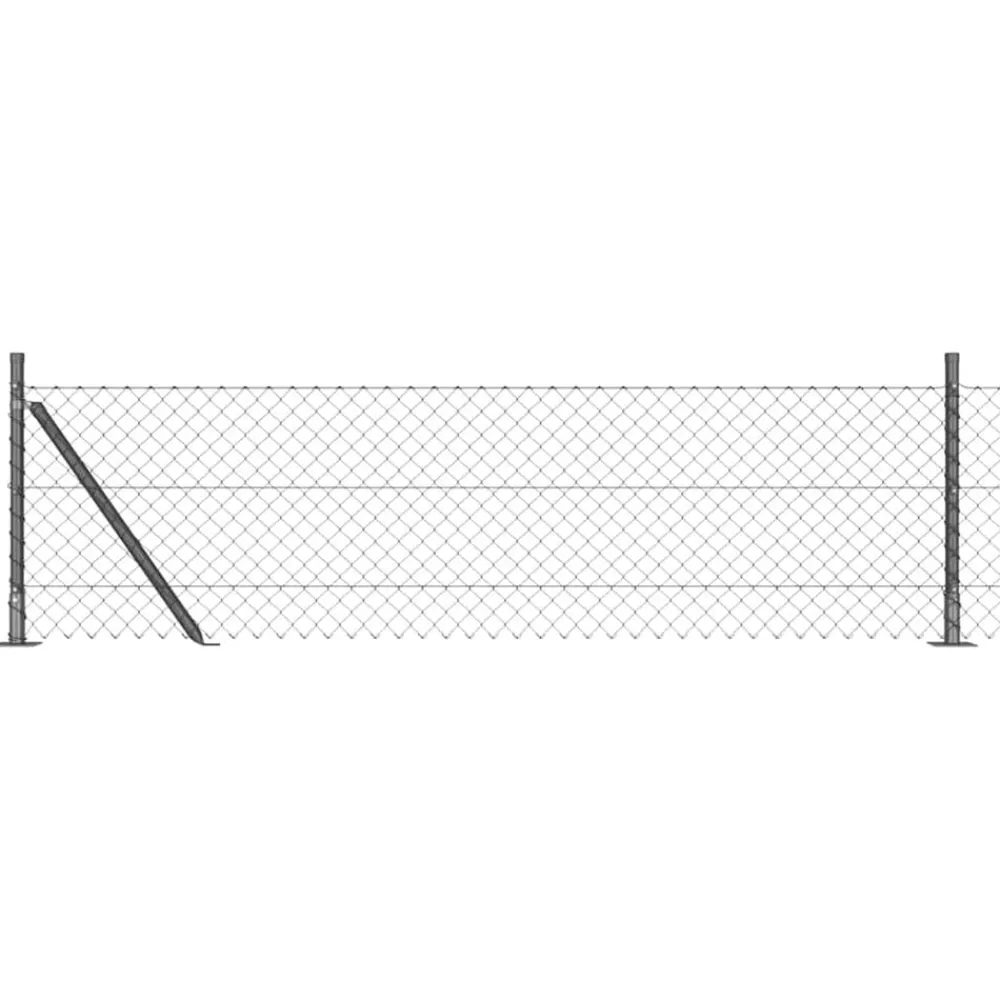 vidaXL Vallas De Jardín-Poste de Valla 10 x 0,4 m (malla de 40 x 40 mm)