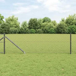 vidaXL Vallas De Jardín-Poste de Valla 10 x 0,4 m (malla de 40 x 40 mm)