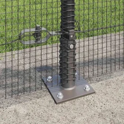 vidaXL Vallas De Jardín-Poste de Valla 10 x 0,4 m (malla de 12 x 12 mm)