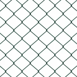 vidaXL Poste de Valla 10 x 0,4 m (malla de 40 x 40 mm) Verde Outlet
