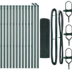 vidaXL Vallas De Jardín-Poste de Valla 25 x 0,4 m (malla de 19 x 19 mm)
