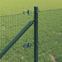 vidaXL Poste de Valla 10 x 0,4 m (malla de 12 x 12 mm) Verde Clearance