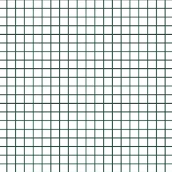 vidaXL Poste de Valla 10 x 0,4 m (malla de 12 x 12 mm) Verde Clearance