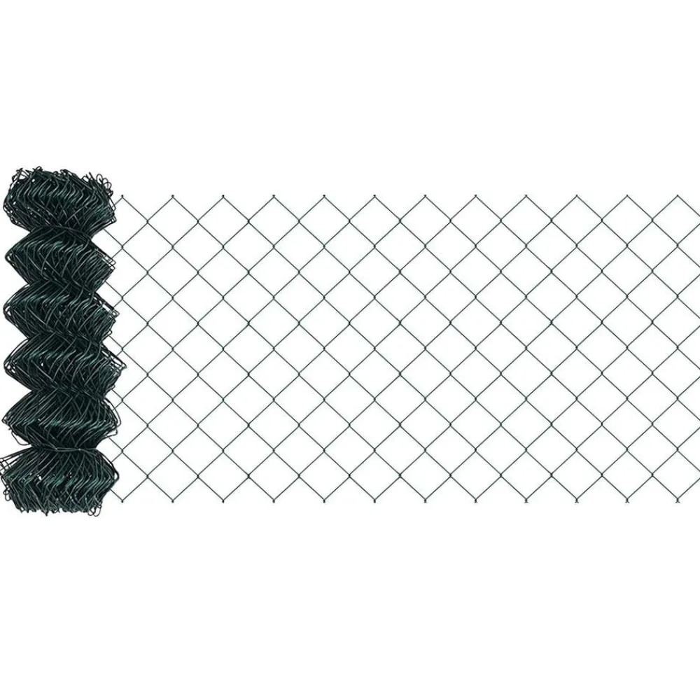 vidaXL Vallas De Jardín-Poste de Valla 10 x 0,4 m (malla de 40 x 40 mm)