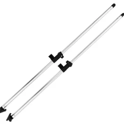vidaXL Postes de soporte de toldos bimini para barcos 2 uds aluminio Best