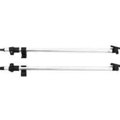 vidaXL Postes de soporte de toldos bimini para barcos 2 uds aluminio Best