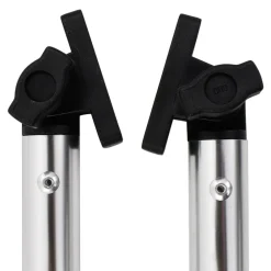 vidaXL Postes de soporte de toldos bimini para barcos 2 uds aluminio Best