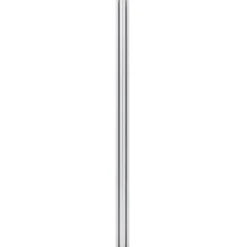 vidaXL Postes de valla 2 unidades aluminio 185 cm Plateado Hot