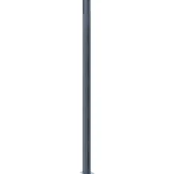 vidaXL Vallas De Jardín-Postes de valla 2 unidades aluminio 185 cm