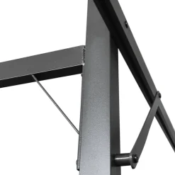 vidaXL Pérgola con cubierta retráctil gris 295x292x230 cm Antracita Clearance