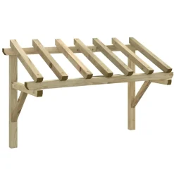 vidaXL Pérgola de puerta madera maciza de pino 200x100x100 cm Best