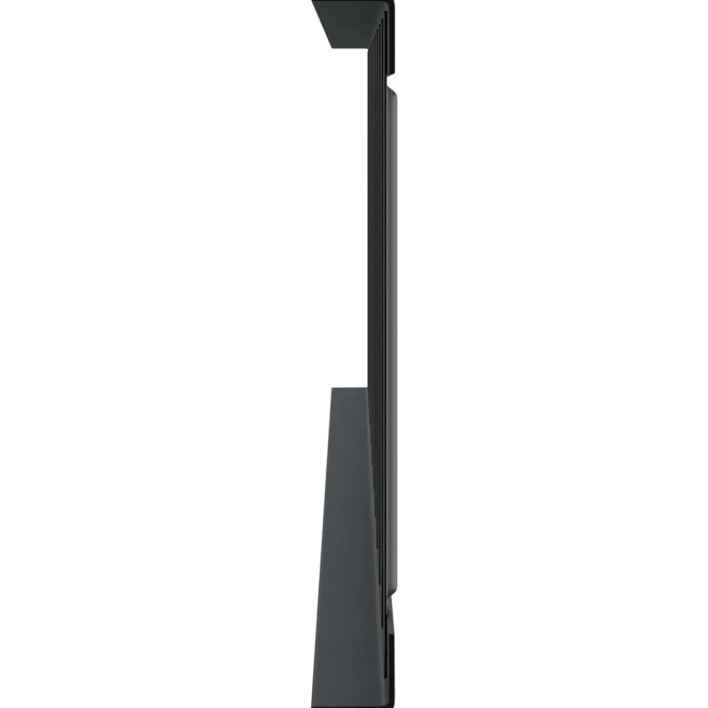vidaXL Protección de Nieve para Techo 100 x 2,5 x 20 cm Acero Negro Best
