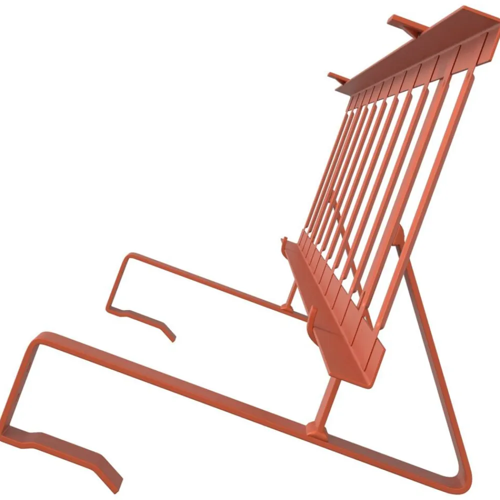 vidaXL Protección de Nieve para Techo 100 x 29,5 x 34,5 cm Acero Rojo