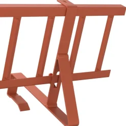 vidaXL Protección de Nieve para Techo 100 x 29,5 x 34,5 cm Acero Rojo